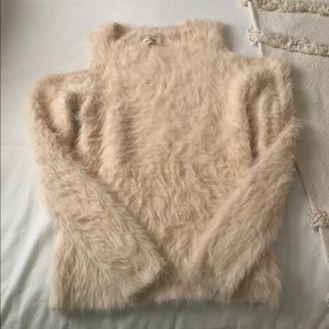 Hollister cold shoulder sweater